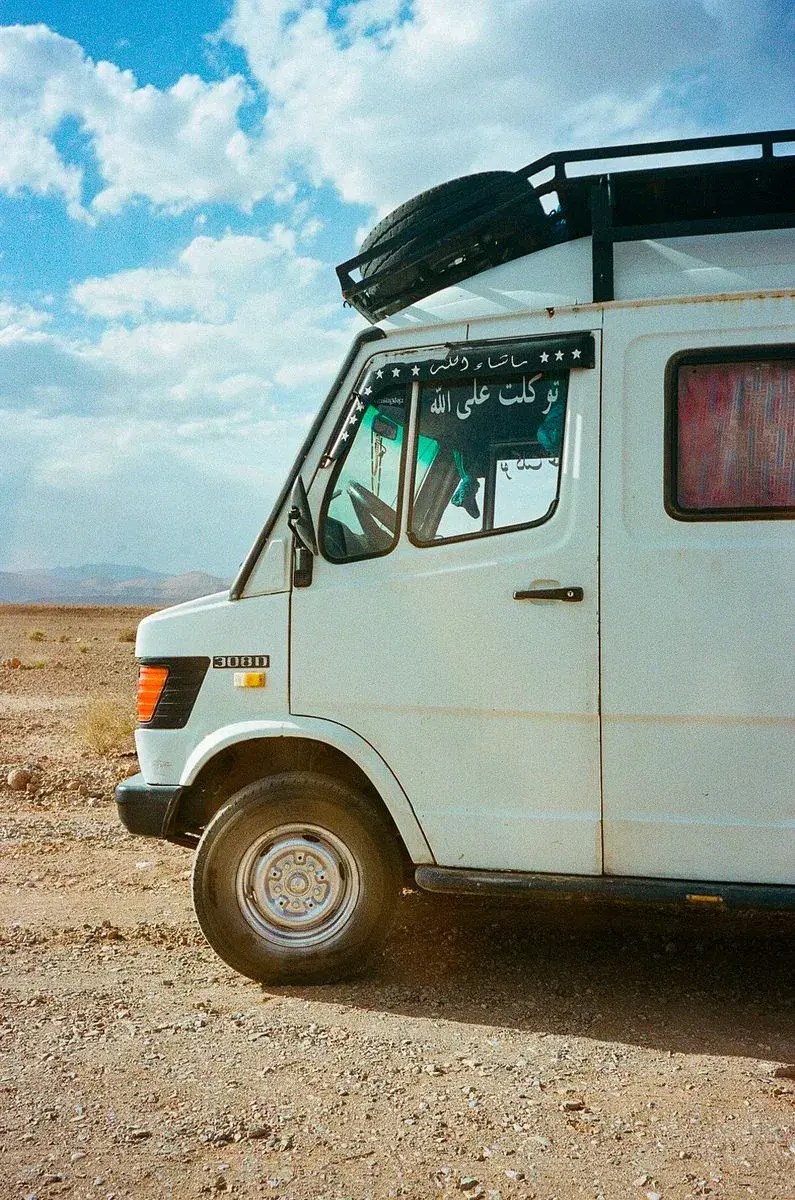 Image featuring caravan, transportation, van, and vehicle