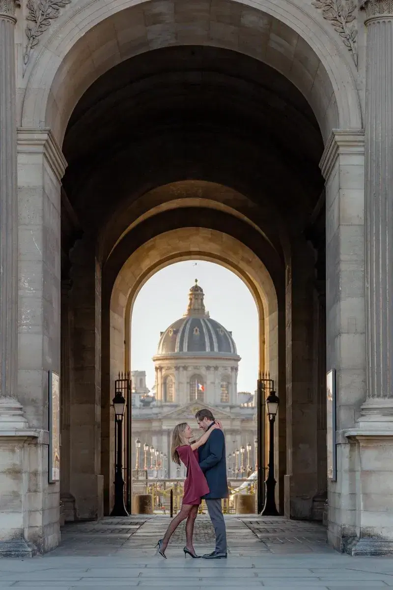 Image featuring arch, architecture, city, and clothing